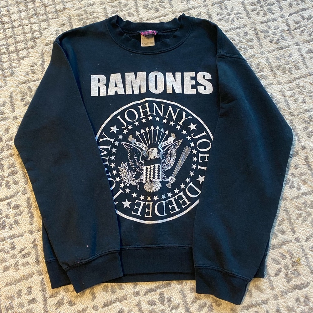 Size small womens Ramones crewneck